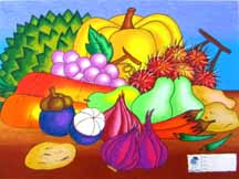 World of Colours Art Programme - Fruits